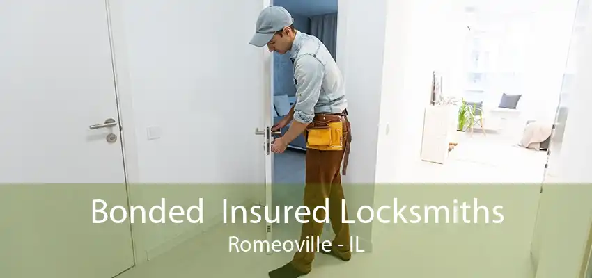 Bonded  Insured Locksmiths Romeoville - IL