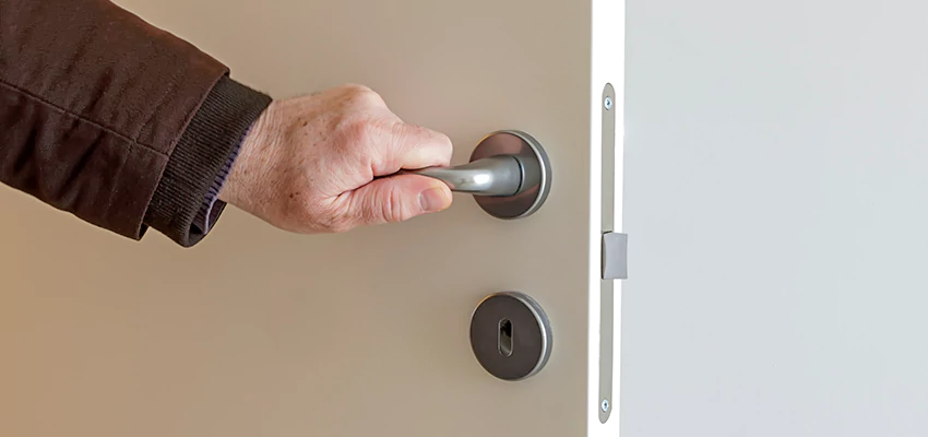 Restroom Locks Privacy Bolt Installation in Romeoville, Illinois